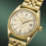 ROLEX. A VERY RARE AND EARLY 18K GOLD AUTOMATIC WRISTWATCH WITH SWEEP CENTRE SECONDS, DATE AND BRACELET - фото 2