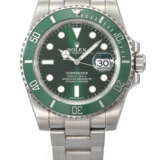 ROLEX. AN ATTRACTIVE STAINLESS STEEL AUTOMATIC WRISTWATCH WITH SWEEP CENTRE SECONDS, DATE AND BRACELET - photo 1