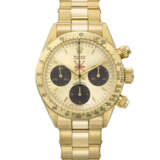 ROLEX. AN EXCESSIVELY RARE AND IMPORTANT 18K GOLD CHRONOGRAPH WRISTWATCH WITH BRACELET, MADE FOR THE SULTANATE OF OMAN - Foto 1