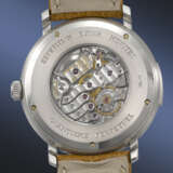 AUDEMARS PIGUET. A UNIQUE AND HIGHLY ATTRACTIVE PLATINUM MINUTE REPEATING PERPETUAL CALENDAR WRISTWATCH WITH MOON PHASES AND LEAP YEAR INDICATION - фото 4