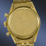 ROLEX. AN EXTREMELY RARE AND SOUGHT-AFTER 18K GOLD CHRONOGRAPH WRISTWATCH WITH BRACELET - Foto 4