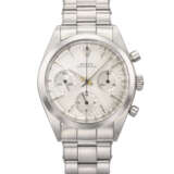 ROLEX. A RARE AND EARLY STAINLESS STEEL CHRONOGRAPH WRISTWATCH WITH BRACELET - фото 1
