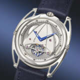 DE BETHUNE. A RARE AND EXTREMELY ATTRACTIVE MIRROR-POLISHED TITANIUM LIGHTWEIGHT WRISTWATCH WITH ‘FLOATING LUGS’ - Foto 2