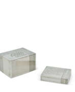 Cigarette cases (Collectibles, Objects of vertu). DEUX BO&#206;TES &#192; CIGARES EN ARGENT ET VERMEIL