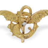 Anhängeuhr: extrem seltene Art Nouveau Goldsavonne… - photo 1