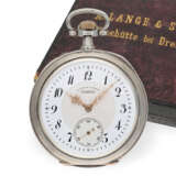 Große A. Lange & Söhne Taschenuhr mit Originalbox,… - Foto 1