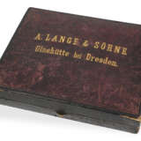 Große A. Lange & Söhne Taschenuhr mit Originalbox,… - Foto 7