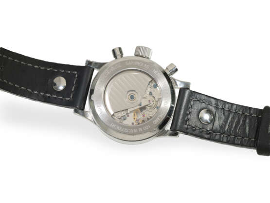 Armbanduhr: neuwertiger Hanhart Chronograph, Autom… - фото 4