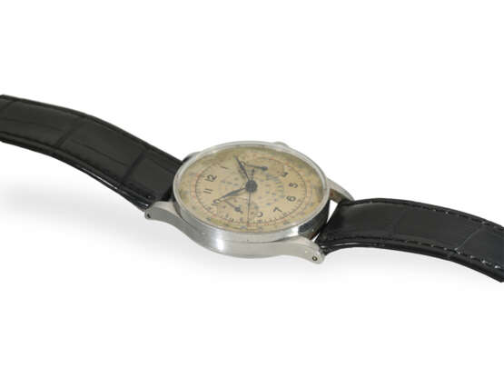 Armbanduhr: rarer, vintage oversize Chronograph vo… - Foto 5
