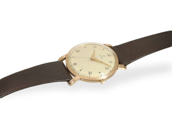 Armbanduhr: übergroße Eterna-Matic in 18K Rotgold,… - Foto 5