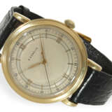 Armbanduhr: übergroße 18K Gold Gübelin mit Zentral… - photo 1