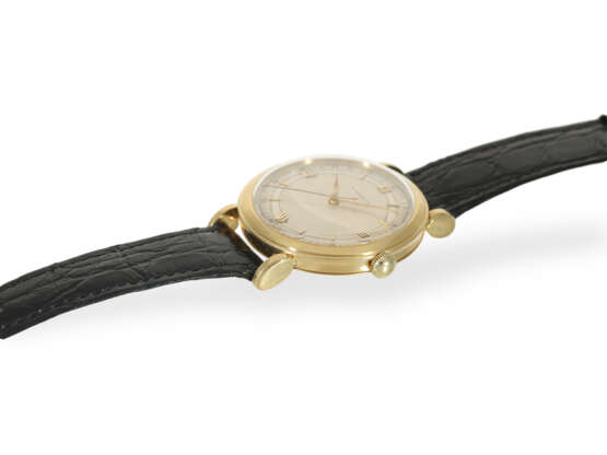 Armbanduhr: übergroße 18K Gold Gübelin mit Zentral… - photo 3