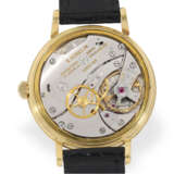Armbanduhr: übergroße 18K Gold Gübelin mit Zentral… - Foto 6