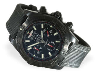 Armbanduhr: limitierter Breitling Chronomat Blackb…