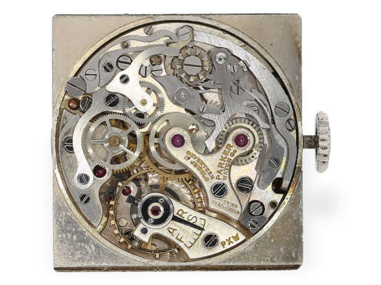 Armbanduhr: sehr schöner Parker Square Chronograph… - photo 3