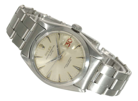 Armbanduhr: Rolex Date Chronometer "Roulette" Ref.… - Foto 1