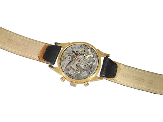 Armbanduhr: vintage Le Coultre Chronograph in "Pin… - Foto 4
