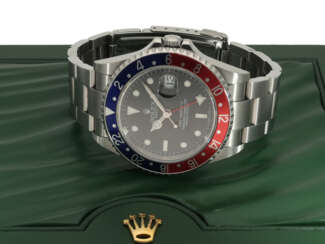 Armbanduhr: Rolex GMT Master II, REF. 16710T, "Pep…