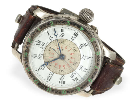 Armbanduhr: extrem rare Longines Lindbergh Navigat… - фото 1