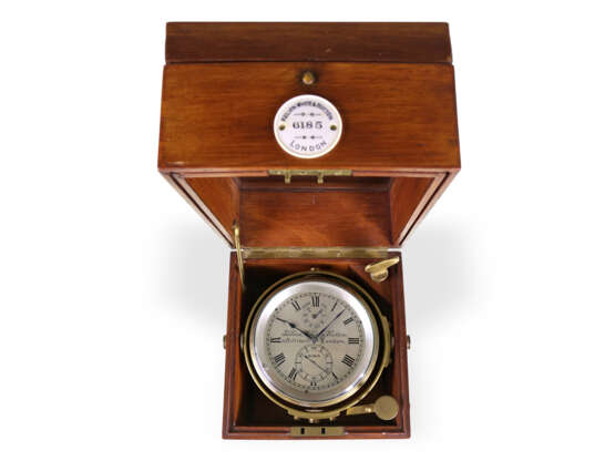 Sehr hochwertiges englisches Marinechronometer, Ke… - photo 1