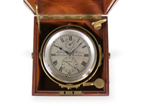 Sehr hochwertiges englisches Marinechronometer, Ke… - photo 7