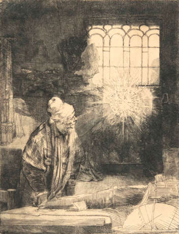 Ein Gelehrter in seiner Kammer - Faust. Rembrandt Harmenszoon van Rijn - photo 1