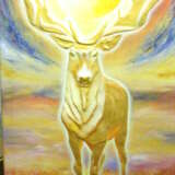 “Golden Deer” Oil paint 2018 - photo 2