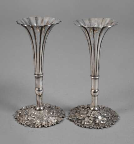 Vasenpaar Silber - photo 1