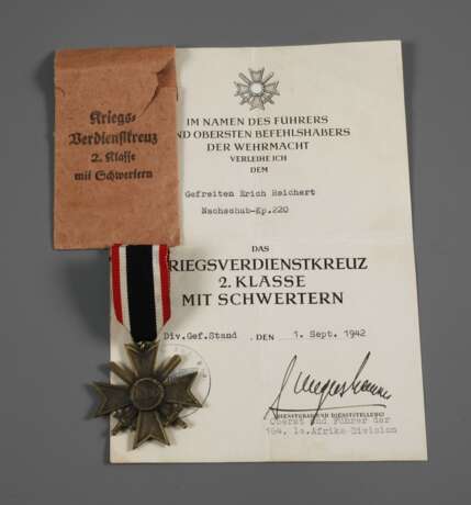 Kriegsverdienstkreuz 2. Klasse - Foto 1