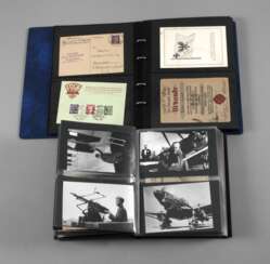 Konvolut Fotos und Postkarten 2. Weltkrieg