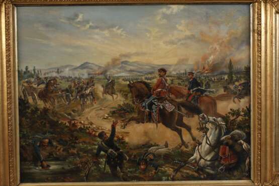 Zwei Gemälde Deutsch-Französischer Krieg 1870/71 - photo 11