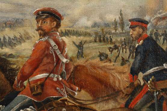 Zwei Gemälde Deutsch-Französischer Krieg 1870/71 - photo 15