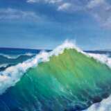 “Waves in the Bay” Canvas Alla prima Realist Marine 2017 - photo 4