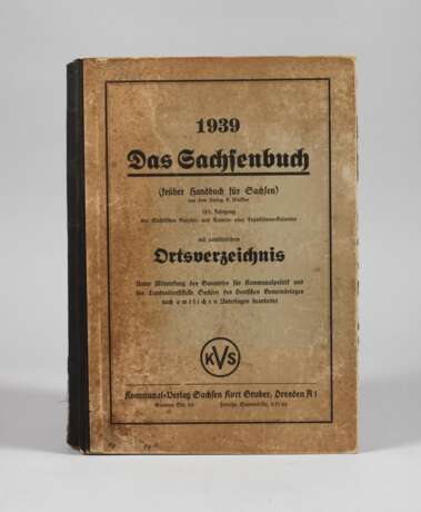 Das Sachsenbuch 1939 - photo 1