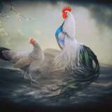 “Chickens Phoenix” Acrylic paint Realist Animalistic 2015 - photo 1