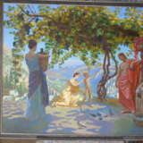 “The Childhood Of Dionysus” Canvas Oil paint Mythological 2008 - photo 1