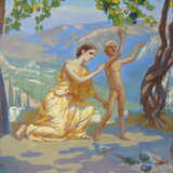 “The Childhood Of Dionysus” Canvas Oil paint Mythological 2008 - photo 2