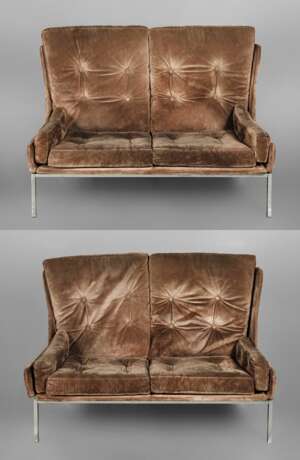 Paar Sofas Roland Rainer attr. - Foto 1