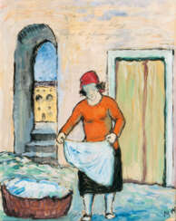 Die Wäscherin. Marianne von Werefkin
