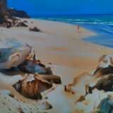 «Golden beach» Toile Peinture à l'huile Réalisme Marine 2015 - photo 1