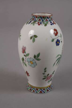 Schlegelmilch Suhl Balustervase Emaillemalerei - photo 2