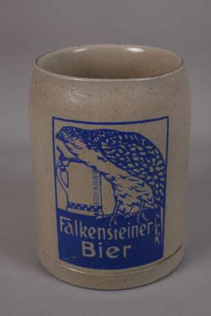 Zwei Bierkrüge Brauerei Falkenstein und Hof - photo 2