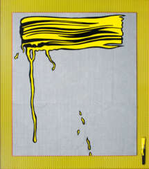 Yellow Brush Stroke I. Roy Lichtenstein