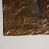 Franz Stiasny, kleines Bronzerelief Beethoven - фото 3