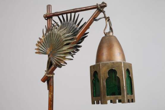 Wiener Bronze, Tischlampe mit Araber - photo 3