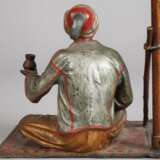 Wiener Bronze, Tischlampe mit Araber - фото 5