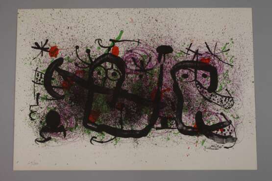 Joan Miró, Abstrakte Komposition - фото 2