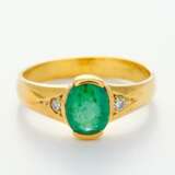 Smaragd-Diamant-Ring - photo 1