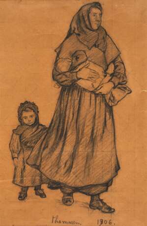 Thomassin, Mutter mit Kindern - Foto 1