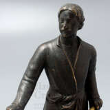 „Antike Bronze-Figur auf Marmor-Ständer Peter der Erste Russland 19.“ - Foto 5